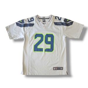 NFL Seattle Seahawks Earl Thomas lll #29 Wolf Gray Nike Jersey Youth Large 14/16